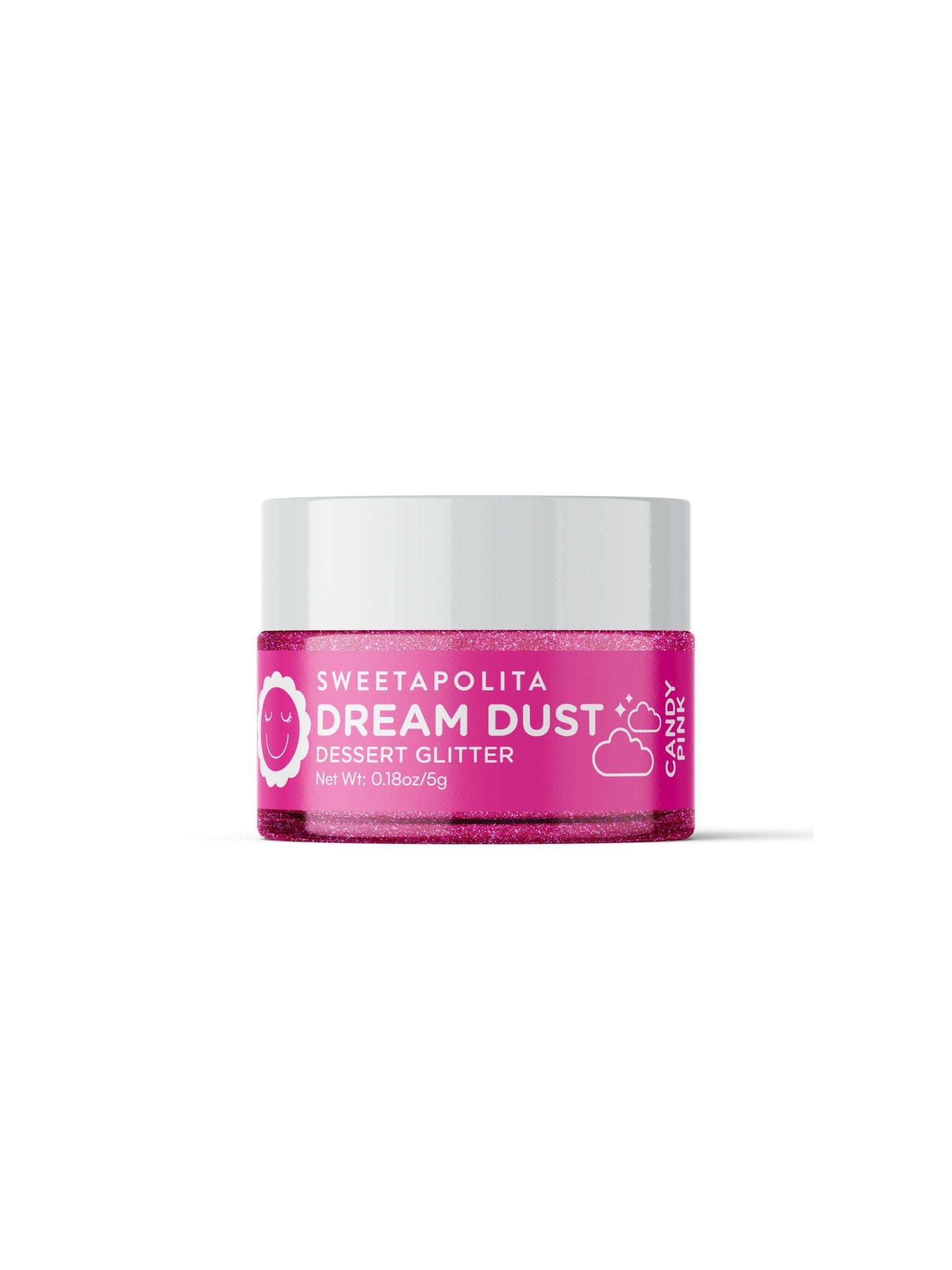 Candy Pink | Dream Dust Edible Drink + Dessert Glitter - CA - Sweetapolita