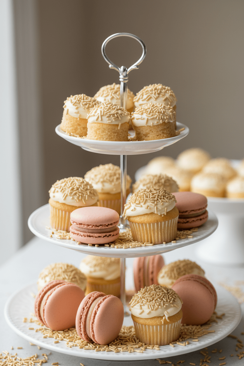 Champagne Gold Crunchy Sprinkles - Sweetapolita