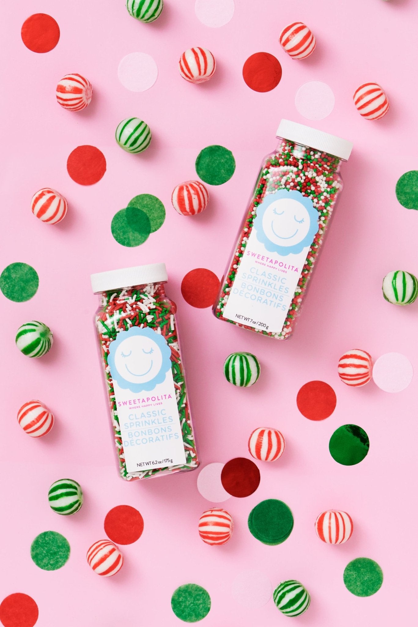 Christmas Crunchy Sprinkles - CA - Sweetapolita