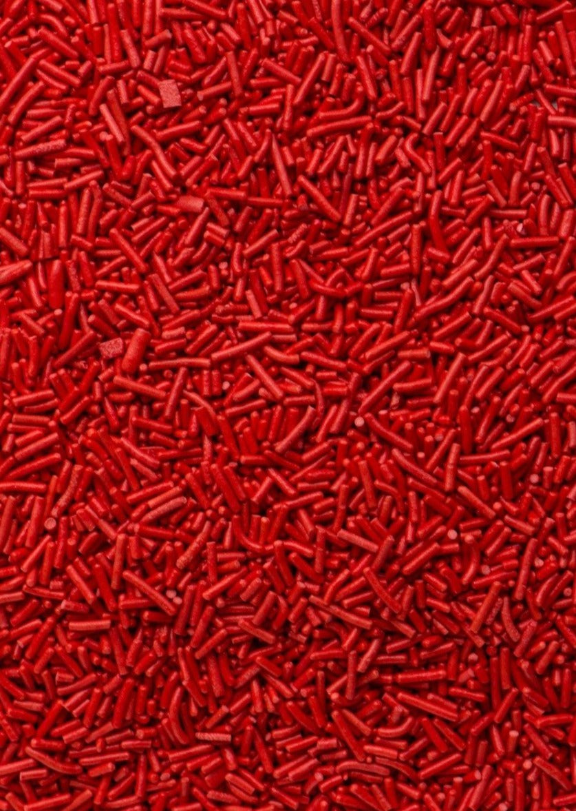 Red Crunchy Sprinkles