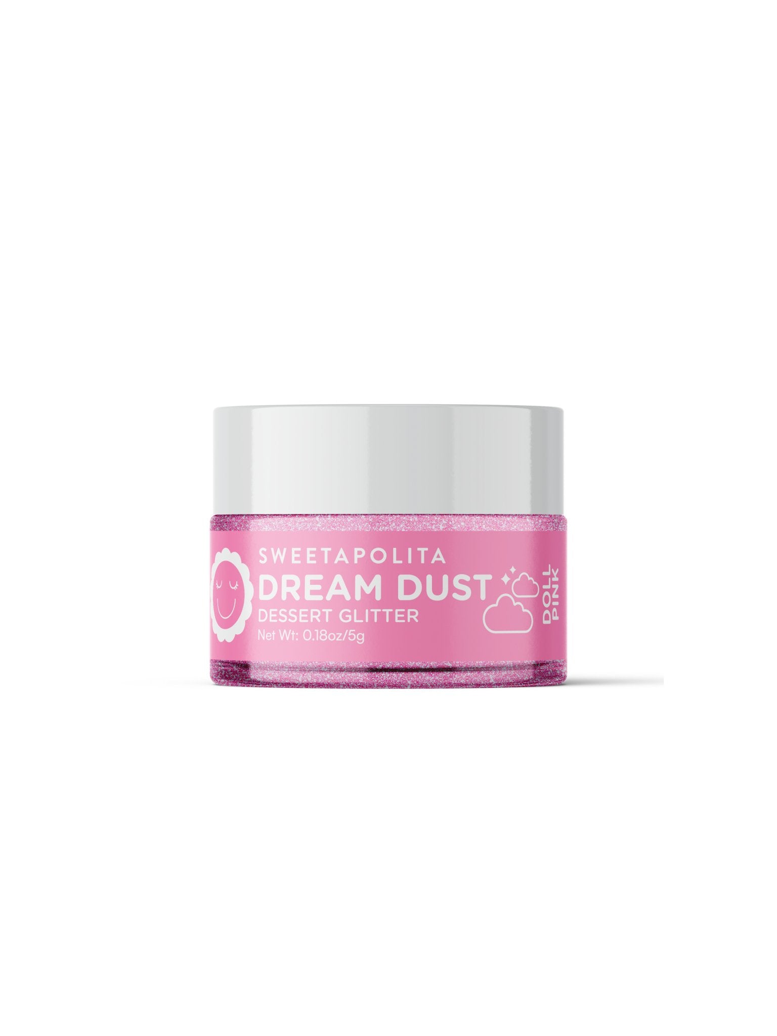 Doll Pink | Dream Dust Edible Drink + Dessert Glitter - CA - Sweetapolita