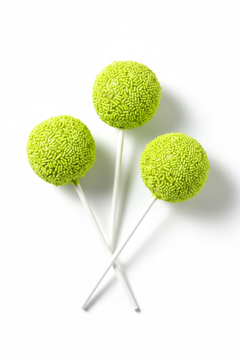 Electric Lime Crunchy Sprinkles