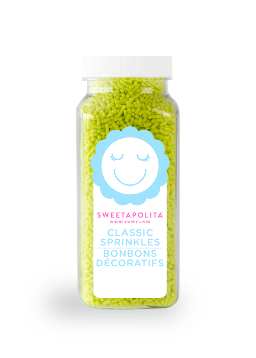 Electric Lime Sprinkles Bulk