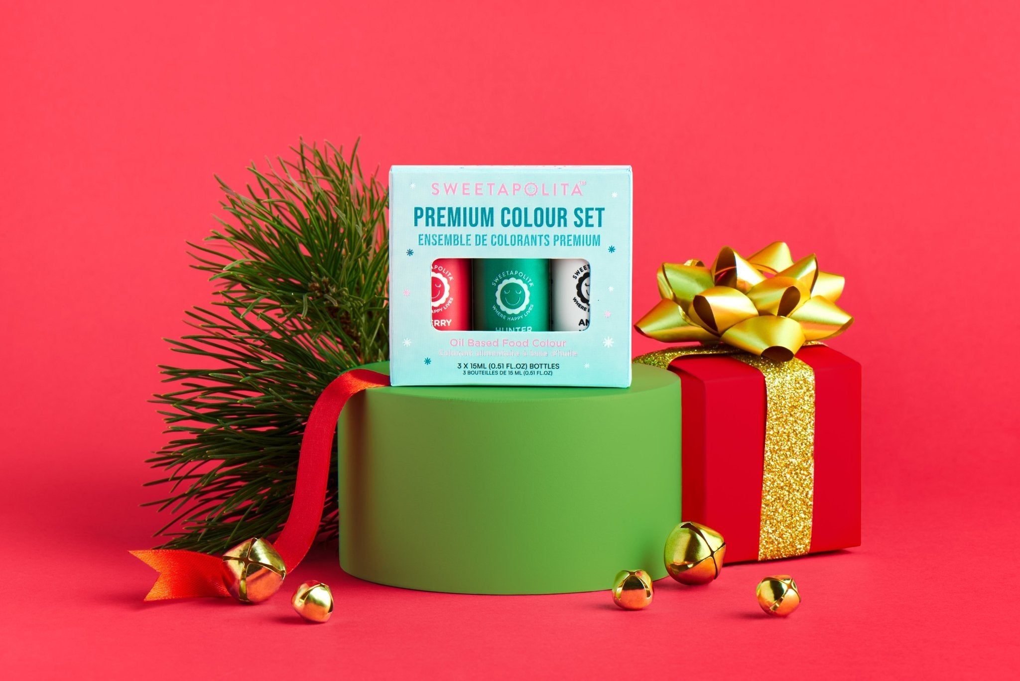 Festive Fun Oil Based Food Colour Set - US - Sweetapolita