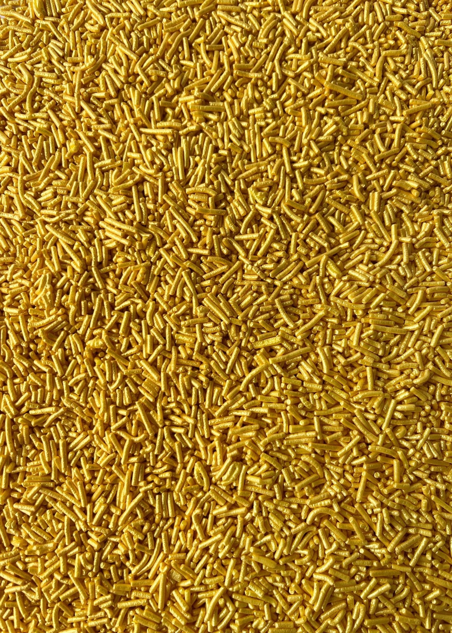 Gold Shimmer Crunchy Sprinkles - CA - Sweetapolita