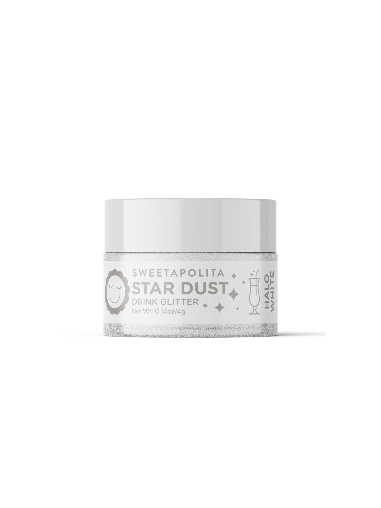 Halo White | Star Dust Edible Drink + Dessert Glitter - US - Sweetapolita