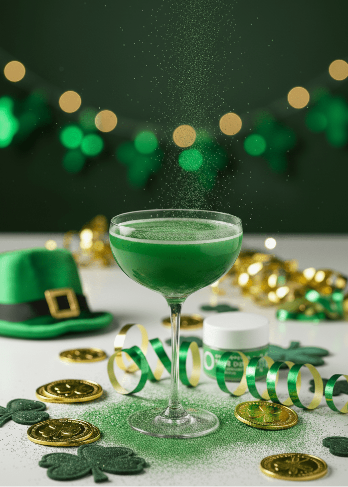 Jewel Green | Star Dust Edible Drink + Dessert Glitter - Sweetapolita