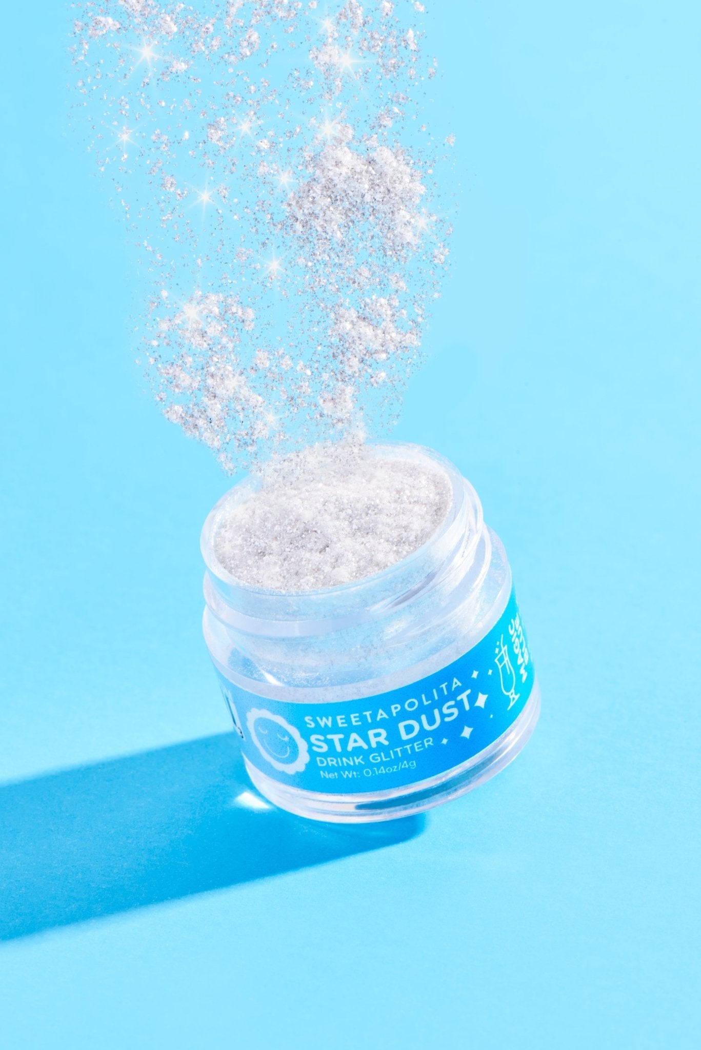 Magic Blue Colour Changing | Star Dust Edible Drink + Dessert Glitter - US - Sweetapolita