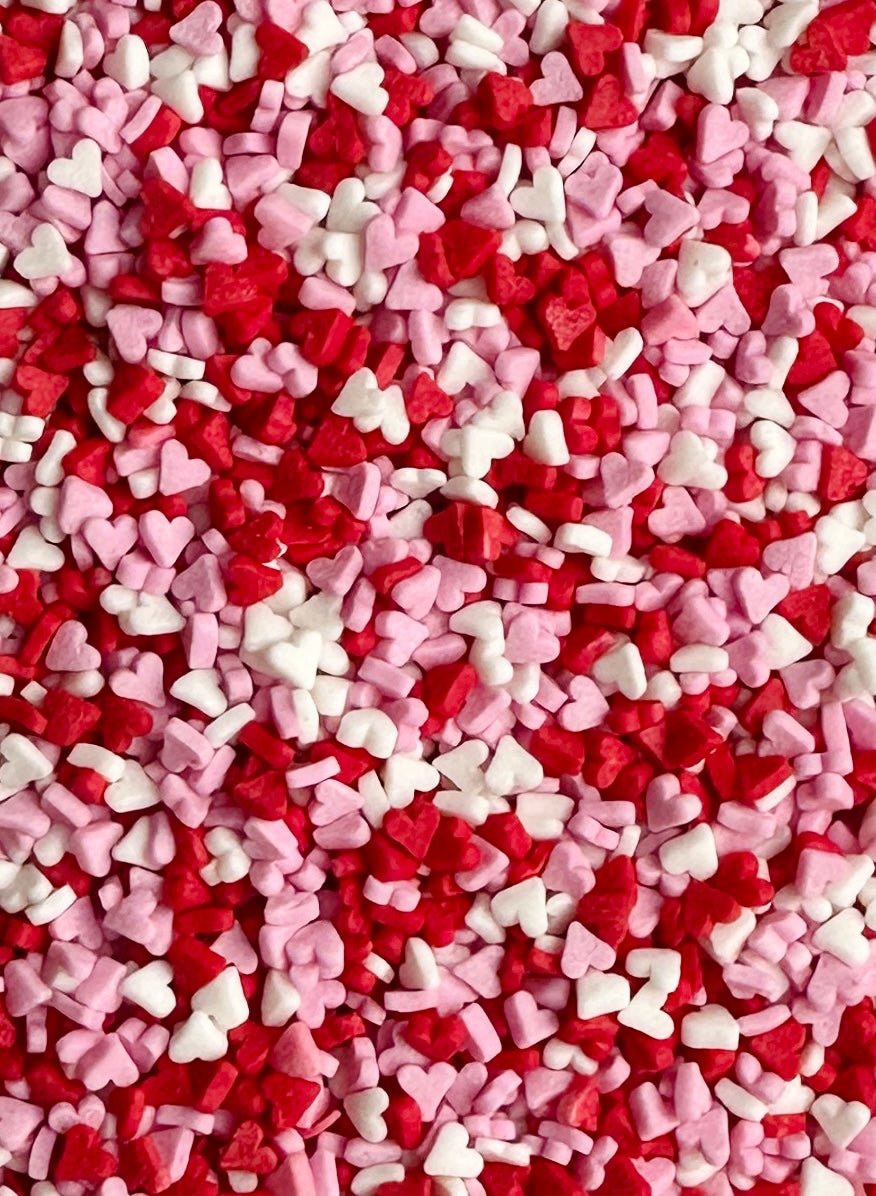 Mini Heart Confetti Mix Bulk - Sweetapolita