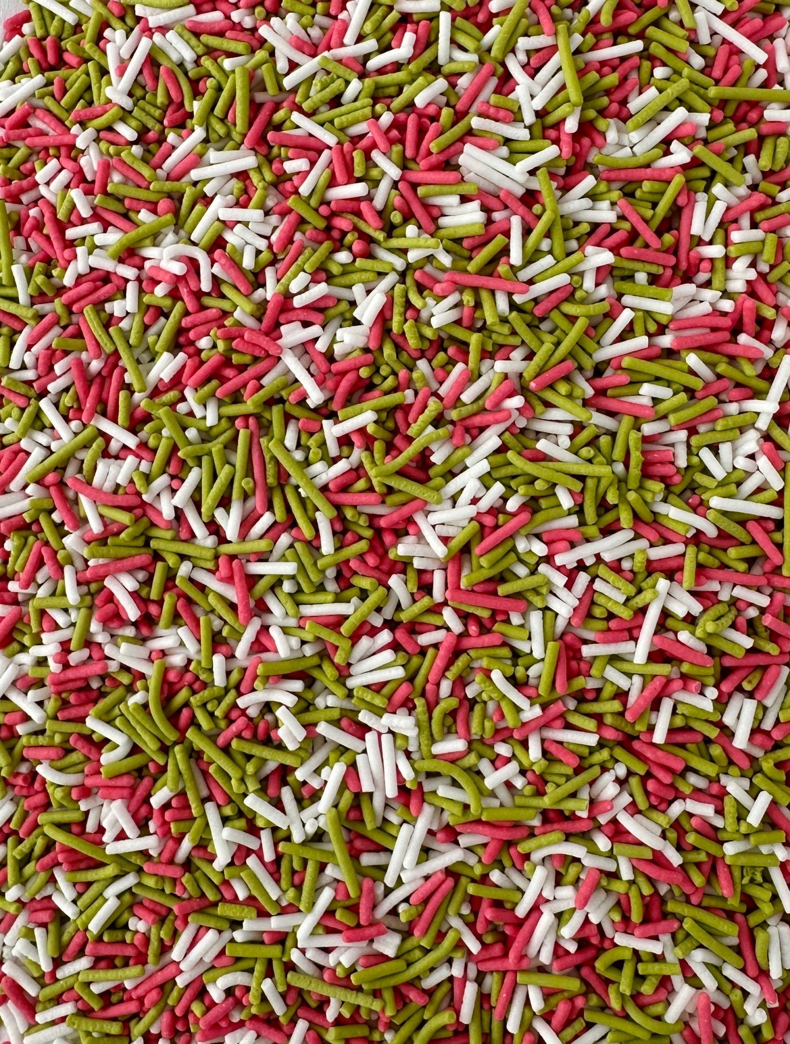 Natural Christmas Crunchy Sprinkles | Plant Based Bulk - Sweetapolita