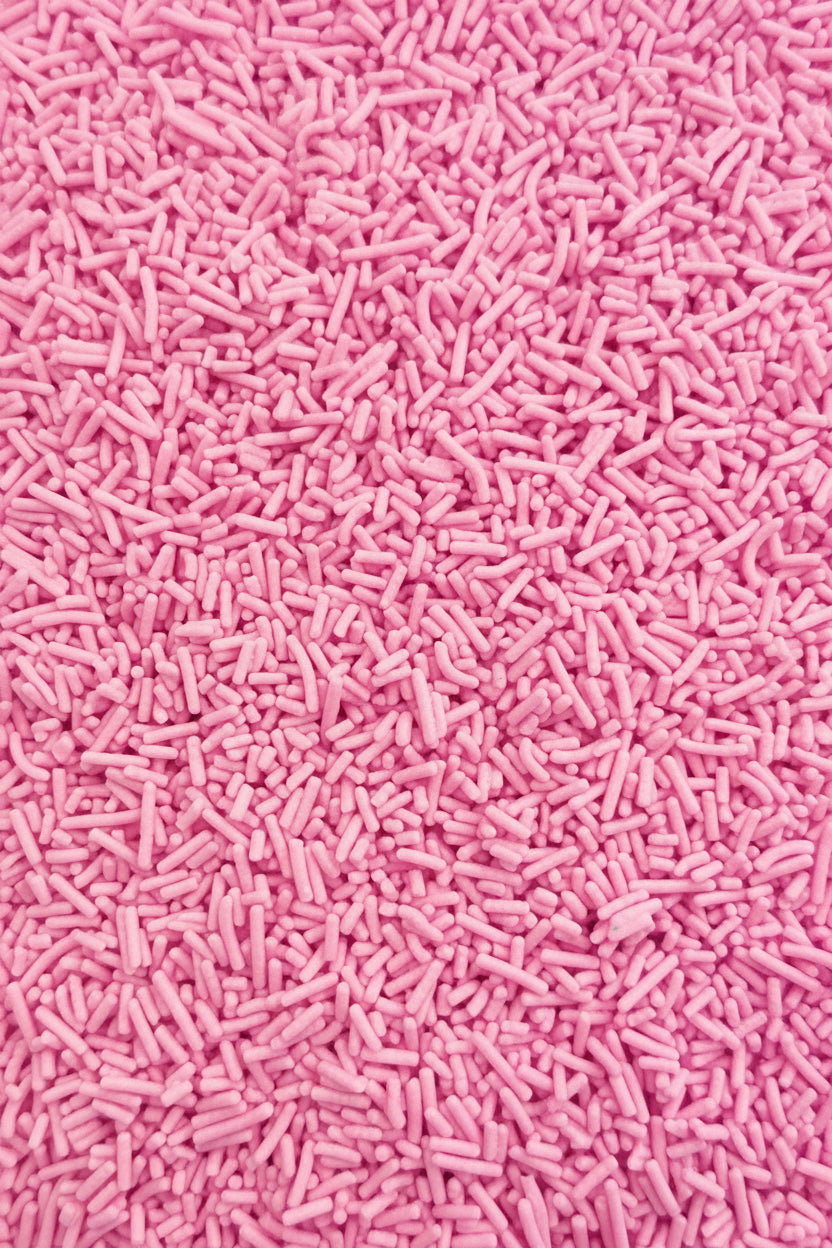 Natural Pink Crunchy Sprinkles | Plant - Based - CA - Sweetapolita