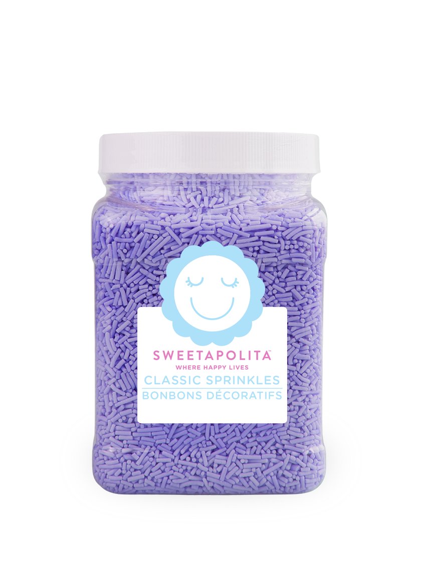 Natural Purple Crunchy Sprinkles | Plant - Based - US - Sweetapolita