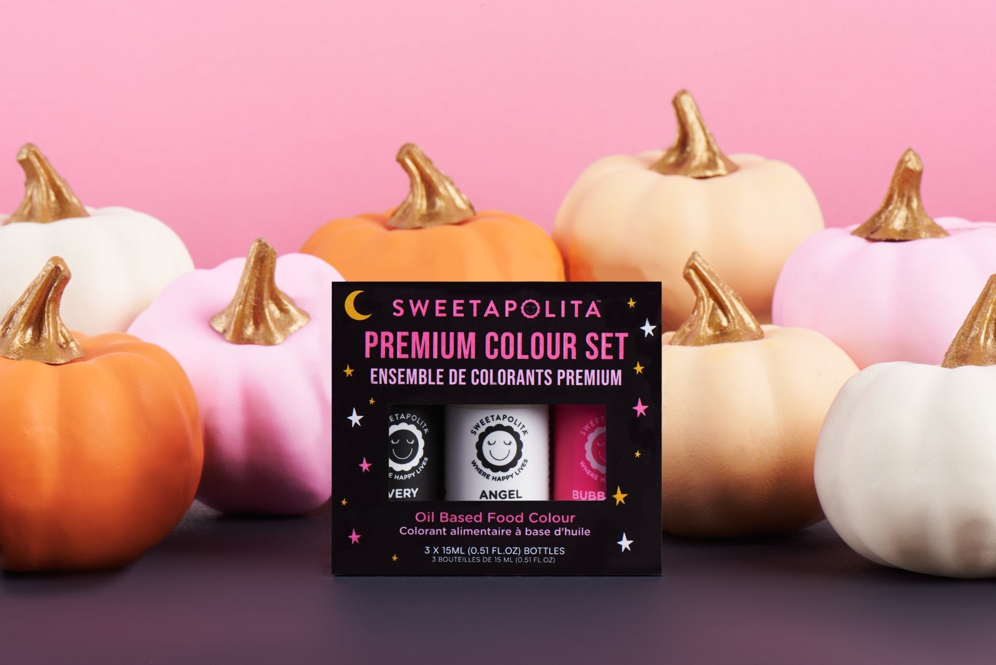 Pastel - O - Ween Oil Based Food Colour Set - US - Sweetapolita