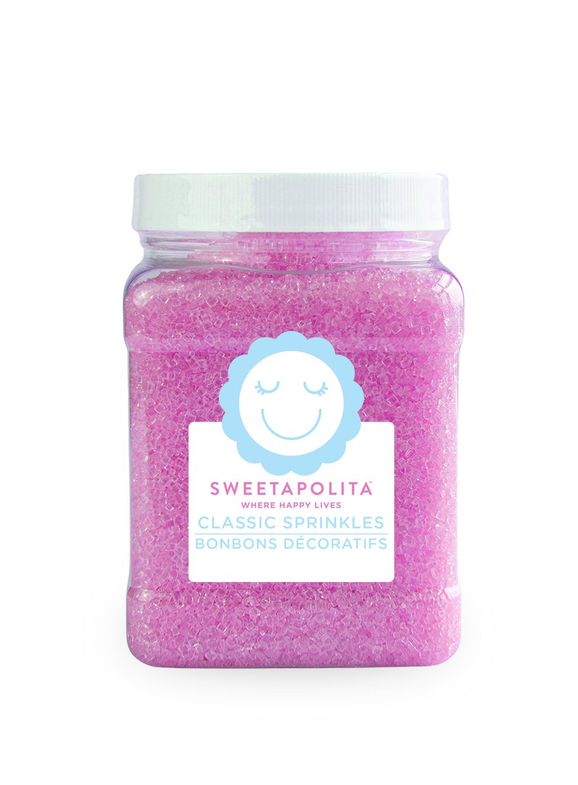 Pastel Pink Coarse Sugar - US - Sweetapolita