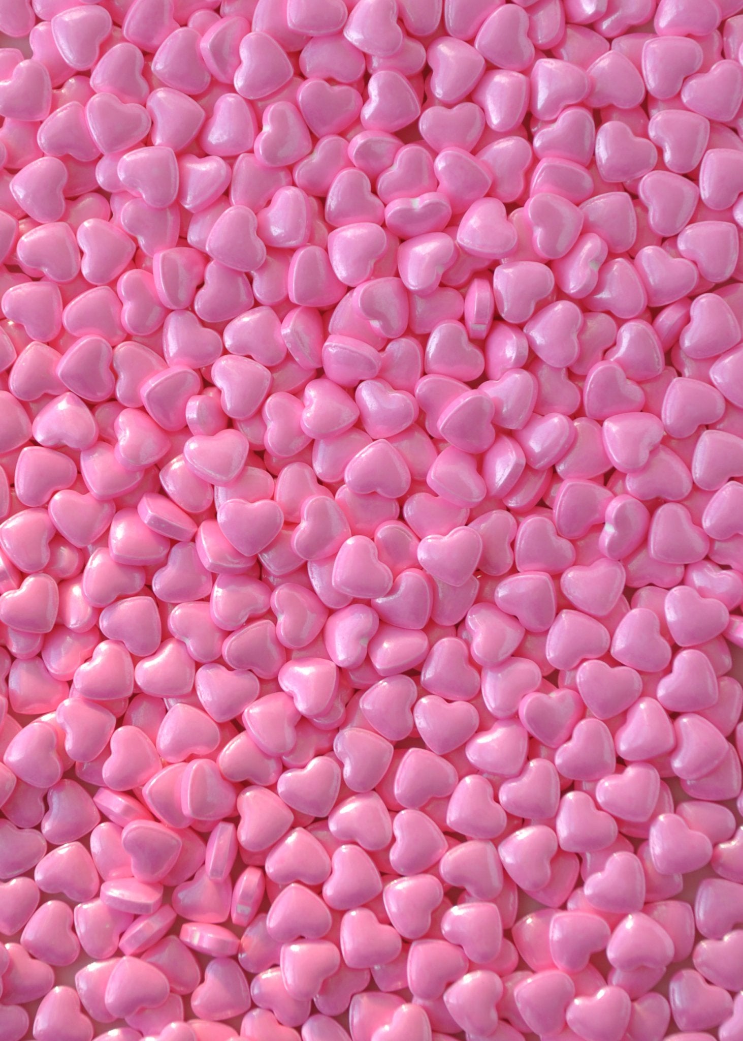 Pink Shimmer Heart Candy Bulk - Sweetapolita