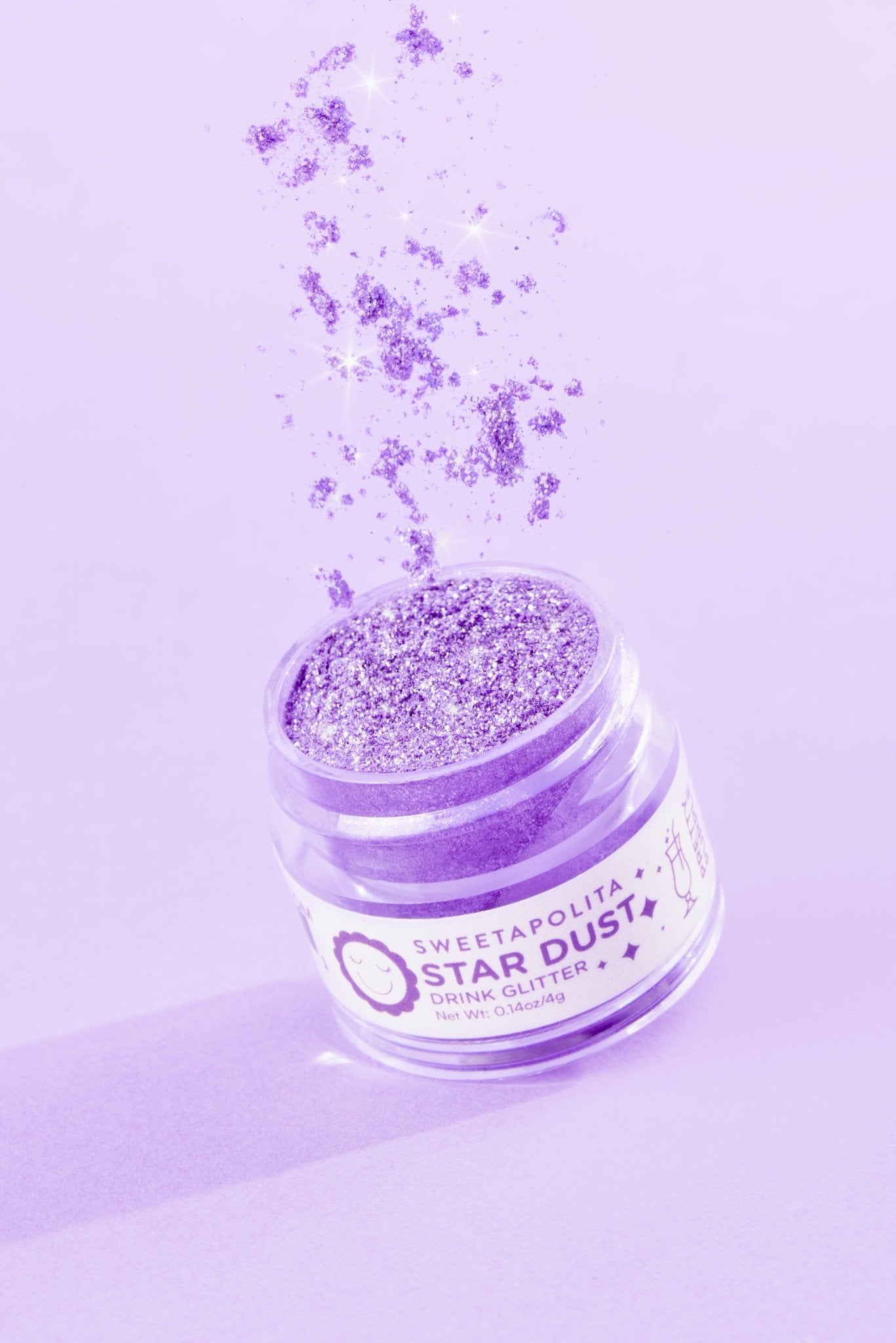 Pretty Purple | Star Dust Edible Drink + Dessert Glitter - CA - Sweetapolita