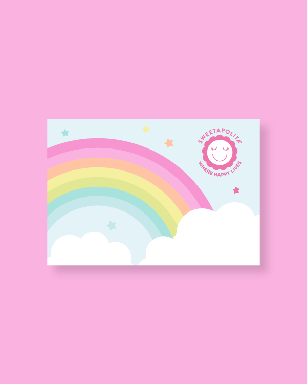 Rainbow Greeting Card - Sweetapolita