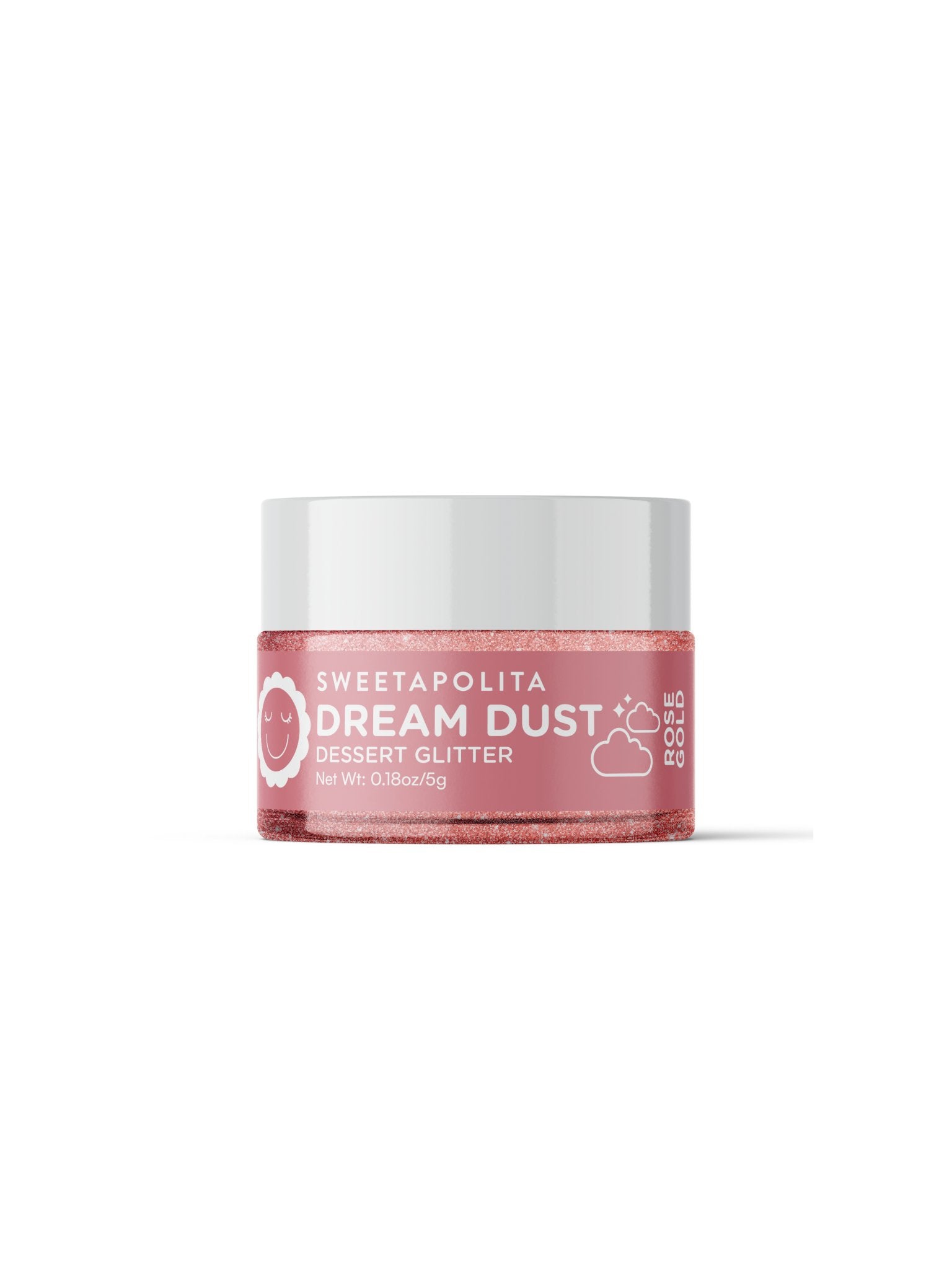 Rose Gold | Dream Dust Edible Drink + Dessert Glitter - CA - Sweetapolita