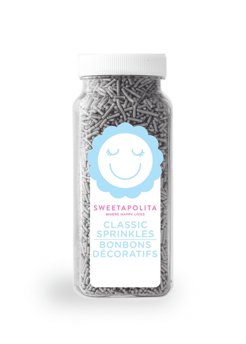 Silver Shimmer Crunchy Sprinkles - US - Sweetapolita