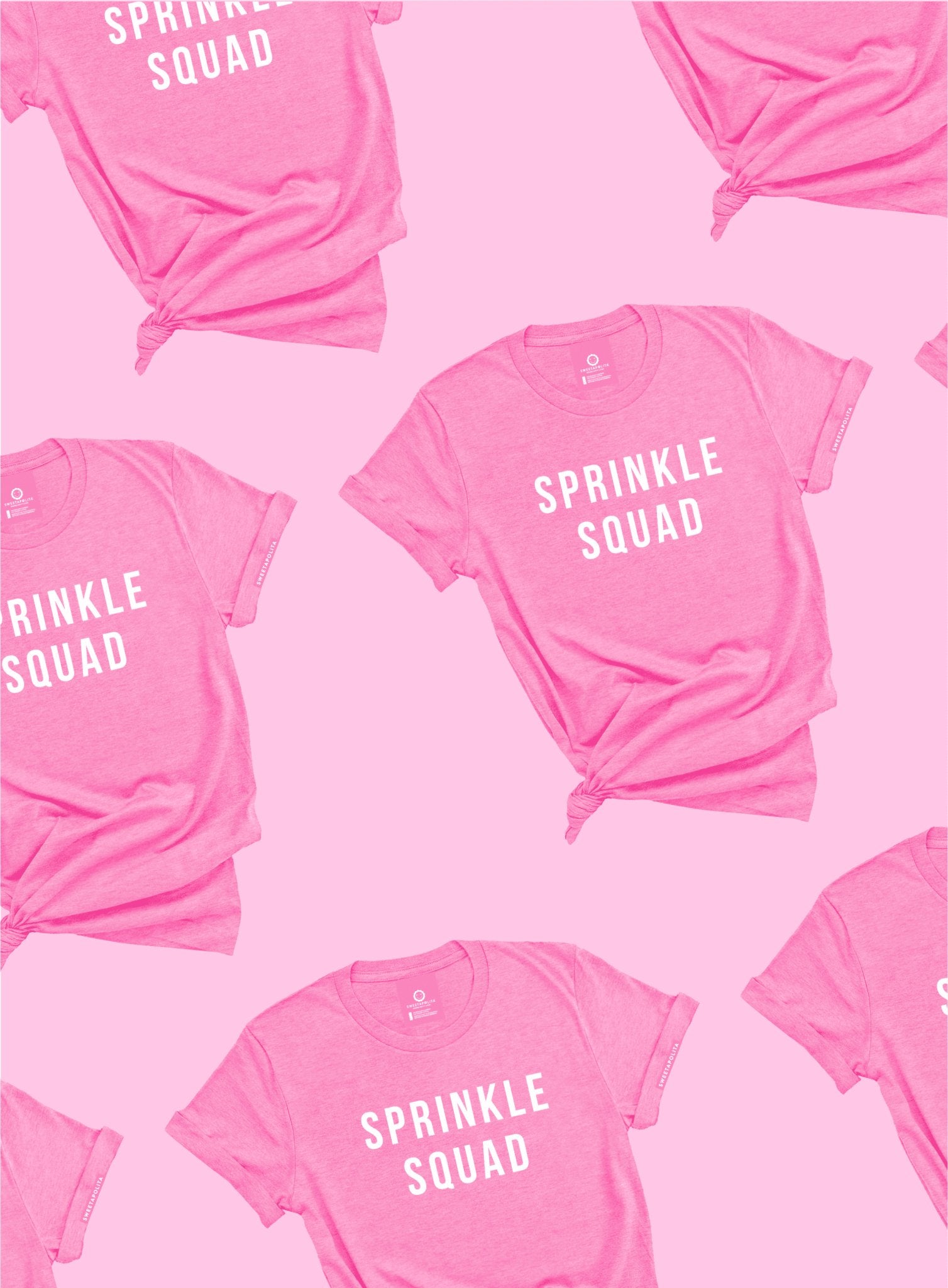 Sprinkle Squad Bubblegum Pink T-Shirt | Unisex - Sweetapolita