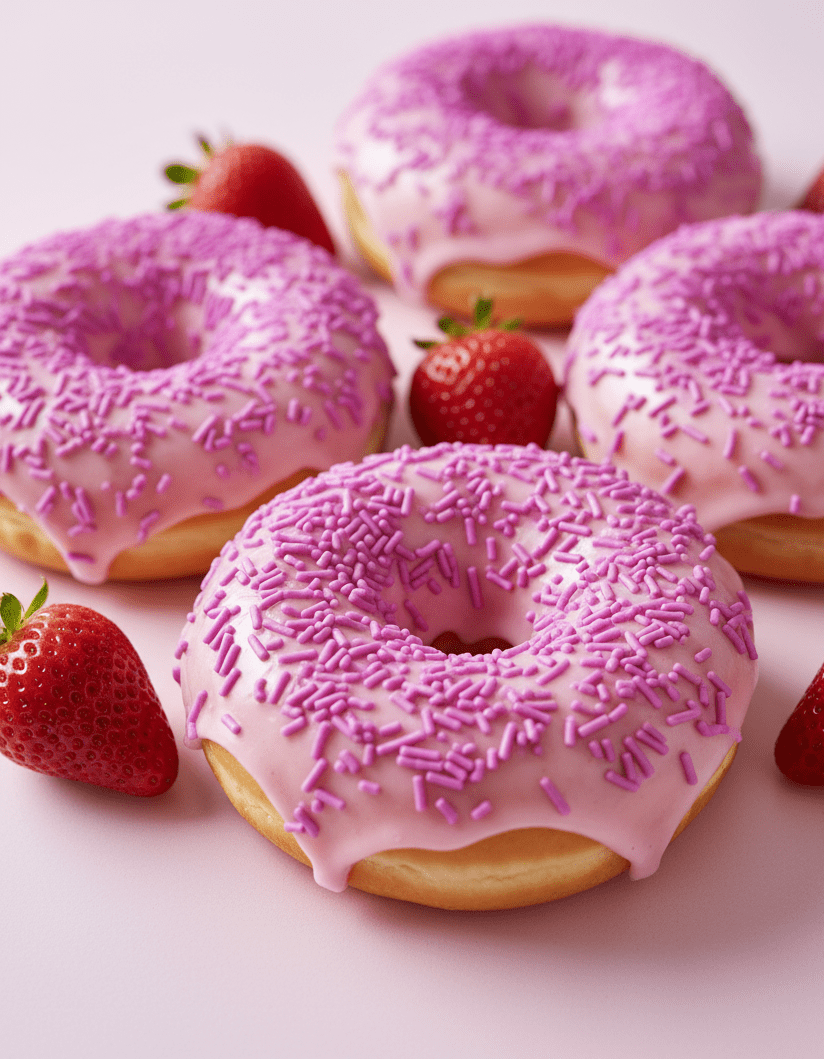 Strawberry - Flavoured Natural Crunchy Sprinkles Bulk - Sweetapolita