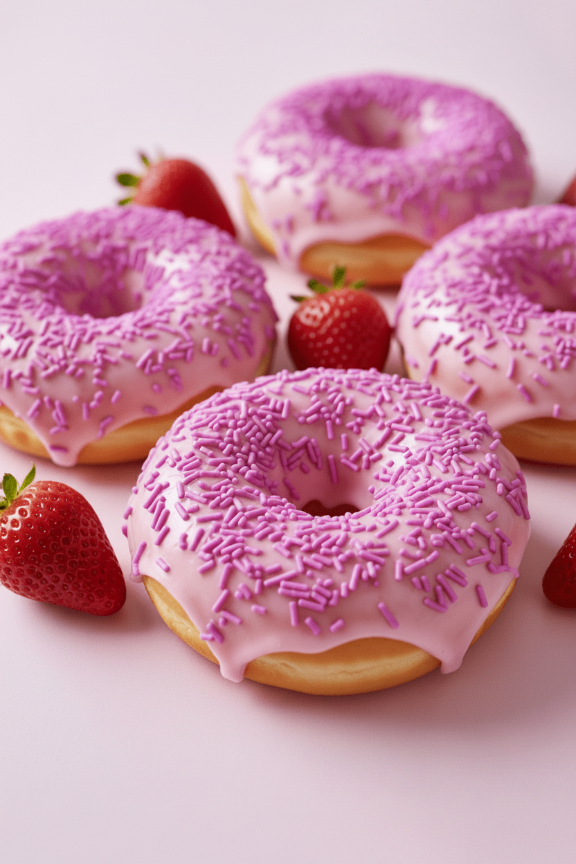 Strawberry - Flavoured Natural Crunchy Sprinkles Bulk - Sweetapolita