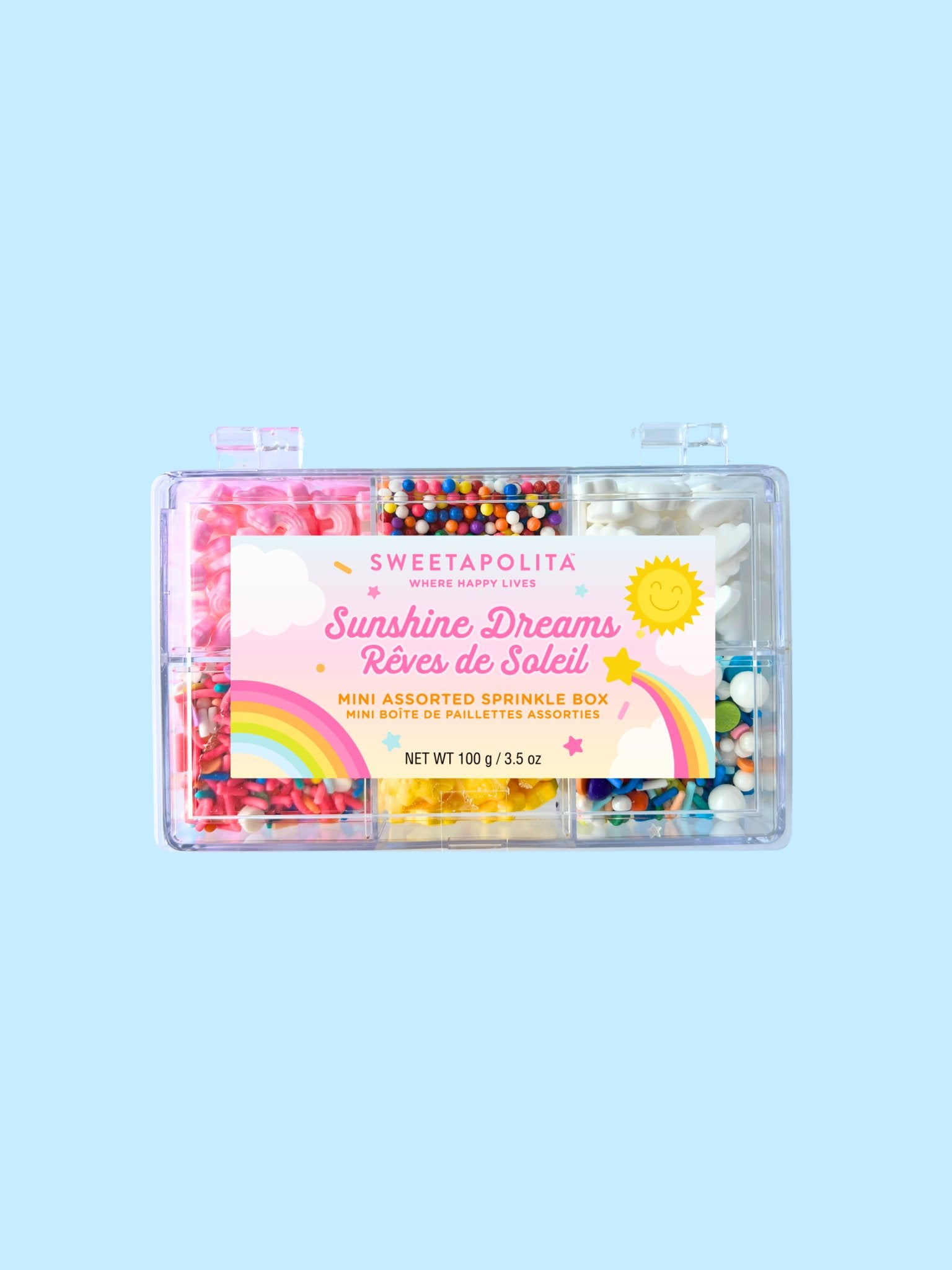 Sunshine Dreams Mini Assorted Sprinkle Box - Sweetapolita