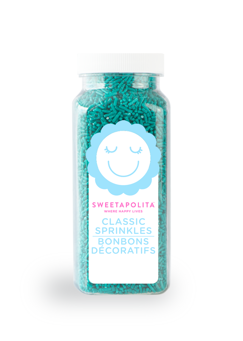 Teal Sugar Crystals  Teal Chunky Sugar Sprinkles, Edible Blend - Sweets &  Treats™
