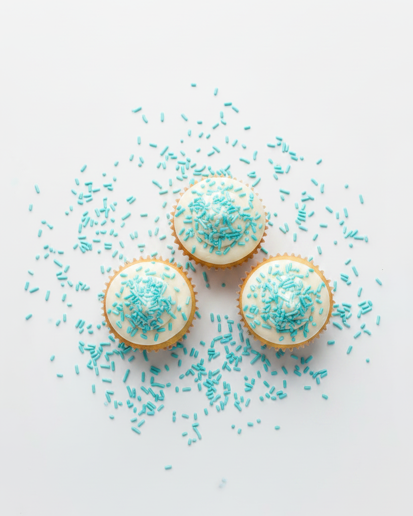 Turquoise Crunchy Sprinkles