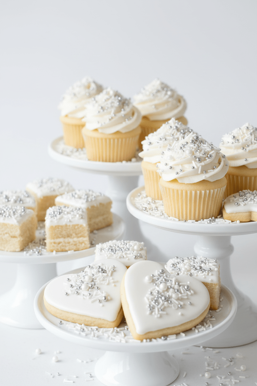 Wedding Cake Sprinkle Medley Deluxe Bulk - Sweetapolita